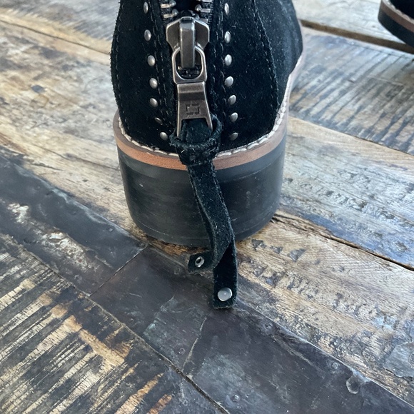 Lucca black suede boots,6 1/2. - Picture 5 of 16